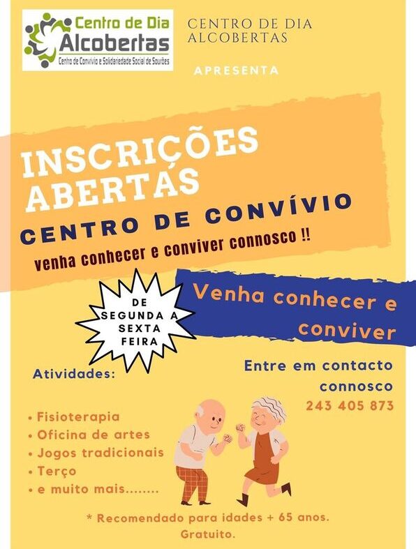 INSCRIÇÕES ABERTAS